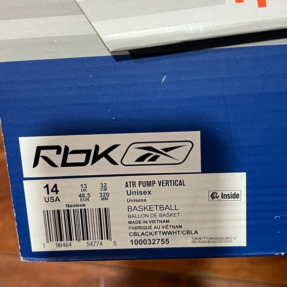 Reebok pump ATR vertical size 14 - Picture 7 of 8